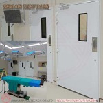 รับสั่งทำประตูห้องผ่าตัด ประตูโรงพยาบาล ประตูห้องแล็บ - รับติดตั้งประตูคลีนรูมประตูหน้าต่างอลูมิเนียม สยาม เอเซีย อลูเทค