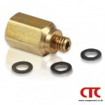 CLIPPARD MCV-1 CHECK VALVE, BRASS FITTING