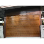 Wood Grain Shutter - ประตูม้วนเชียงใหม่ เอ็ม เจ สตีล