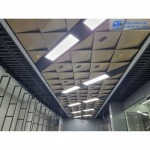 ฝ้าเพดานอลูมิเนียมรูปแผ่นพับ