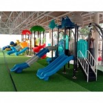 เครื่องเล่นสนามในร่ม ราคาโรงงาน - เครื่องเล่นสนาม Hippo Playground