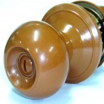 กุญแจลูกบิด PVC - Plastic Lock (AWA-6200-Brown)