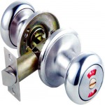 กุญแจลูกบิด แสตนเลส WORLD-Door Lock Stainless WORLD