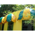 กันสาดผ้าใบ - บริษัท ซีเอชเต็นท์ และ ป เจริญการช่าง จำกัด