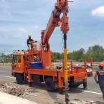 งานขุดเจาะ - บริษัท ยอดปั้นจั่น โมบาย เครน จำกัด