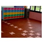 Rubber Paver Flooring