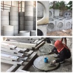 Concrete pipe cover, Phetchaburi - ตัวแทนจำหน่ายแผ่นหลังคาเหล็กเมทัลชีท บลูสโคป ก.กอบชัย-สรรไท เพชรบุรี