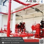 ออกแบบติดตั้งระบบเครื่องสูบน้ำดับเพลิง (Fire pump systems)