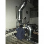 Installation of air ducts. - รับติดตั้งท่อดักก์ ชลบุรี เค.พี แอนด์ เจ เอ็นจิเนียริ่ง