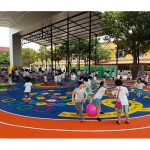 งานพื้นสนามกีฬา Play Ground EPDM สนามเด็กเล่น