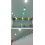 งานติดตั้งฝ้า บริษัท มากิโน่ ซอยพัฒนาการ 33 - หนึ่งกัญญารับเหมาติดตั้งกระจกอลูมิเนียม