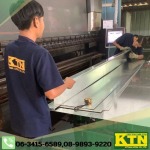 รับจ้างพับเหล็ก พับโลหะด้วยเครื่อง CNC - รับงานตัดเลเซอร์ ระยอง กิจธนาสตีล 