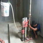งานเจาะพื้นเจาะผนัง - บริษัท วี บิวด์ เอ็นจิเนียริ่ง จำกัด