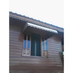  ติดตั้งกันสาด  ปากช่อง - ร้าน ทองอยู่อลูมินั่ม (กระจก-มุ้งลวด)