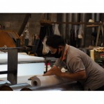 โรงงานผลิตหนังเทียม PVC