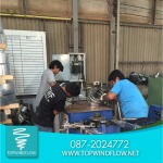 ติดตั้งระบบลมเย็น - ติดตั้งพัดลมโรงงาน ท๊อปวินด์โฟลว์ เอ็นจิเนียริ่ง