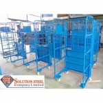  รถเข็นเหล็กทรงสูง Roll Pallet - ศูนย์รวมชั้นวางสินค้าอุตสาหกรรม ดับบลิว. โซลูชั่น สตีล