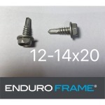สกรู 12-14x20  ENDURO FRAME - บริษัท แก่นจันทร์สตีลเฟรม จำกัด