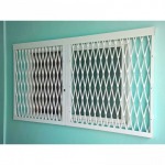 ติดตั้งเหล็กดัดอบสี - มุ้งจีบ โรงงานมุ้งจีบ มุ้งม้วน - 108 ALUNET