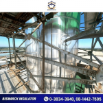 หุ้มฉนวน Flash Dryer - ฉนวนหุ้มท่อ เครื่องจักร แทงค์และวาล์ว - บิสมาร์ค เมทัล