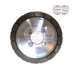 ใบเจียร 6'' รุ่น 4 รู (Diamond Grinding Wheel 6'') - รับจ้างผลิตล้อเจียรเพชร และเครื่องมือเจียรทำจากเพชร