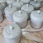 Marble ash storage jar, Chonburi - แกะสลักป้ายหินอ่อน หินแกรนิต ดวงศิลาฤกษ์ ป้ายหินมงคล-ร้านอมรศิลป