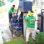 รับตอกเสาเข็มกันบ้านทรุด นนทบุรี - สนั่นไมโครไพล์