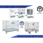 foldable wire container ลังตะแกรงเหล็กพับได้ - บริษัท ธนะรุ่ง โปรดักส์ จำกัด