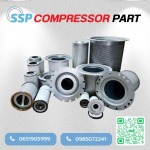 กรองแยกน้ำมัน Air Separator - อุปกรณ์อะไหล่ปั๊มลม - เอสเอสพี คอมเพรสเซอร์ พาร์ท