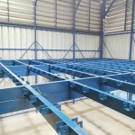 โรงงานผลิตชั้นลอยอุตสาหกรรม โกดังเก็บของ รับสั่งทำตามแบบ - ชั้นลอยน็อคดาวน์ - ยูนิคอร์น พลาสเนอร์ (6395)