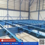 โรงงานผลิตชั้นลอยอุตสาหกรรม โกดังเก็บของ รับสั่งทำตามแบบ - ชั้นลอยน็อคดาวน์ - ยูนิคอร์น พลาสเนอร์ (6395)