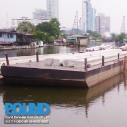 รับจ้างตอกเสาเข็มทางน้ำ