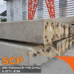 ผลิตเสาเข็มคอนกรีตเสริมเหล็ก