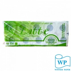 กระดาษทิชชู่ม้วนเล็ก Latte