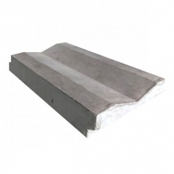 Concrete drainage tracks