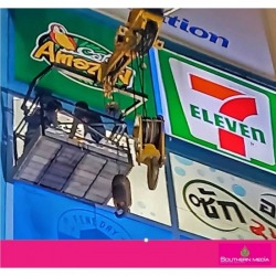 Production and installation of Phuket Tower Sign Phuket Tower Sign