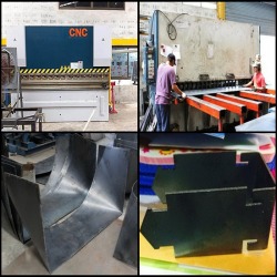 งานตัด  พับ  โลหะ Shearing-Bending