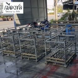รับผลิตพาเลทเหล็กพับได้