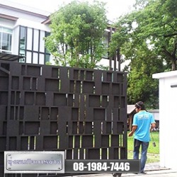 รับติดตั้งประตูรั้วเหล็ก