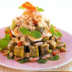 ยำมะเขือยาว 