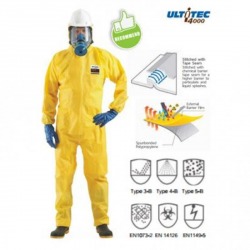 ชุดป้องกันฝุ่นและสารเคมี Ultitec 4000