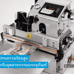 เทปสำหรับอุตสาหกรรมบรรจุภัณฑ์ เช่น เครื่องซีลสูญญากาศ
