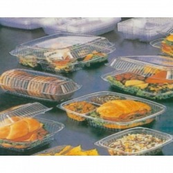 Cheap plastic packaging.