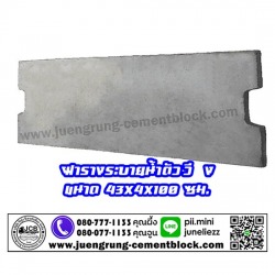 ฝารางระบายน้ำตัววี ( V )