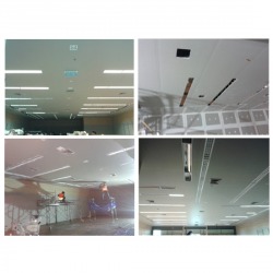 งานทำฝ้ายิปซั่ม ฉาบ พร้อมทาสี ที่ B2S โลตัส สระบุรี