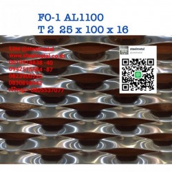 ตะแกรงอลูมิเนียมฉีก FO-1 AL1100