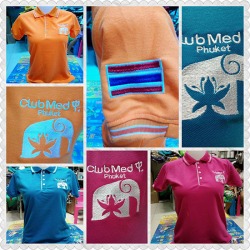 บริการงานปักเสื้อโปโล