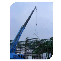 Pipe line and scaffolding work