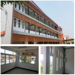 ติดตั้งประตู UPVC