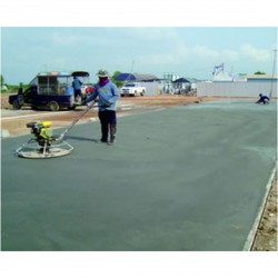 งานเทพื้นคอนกรีต